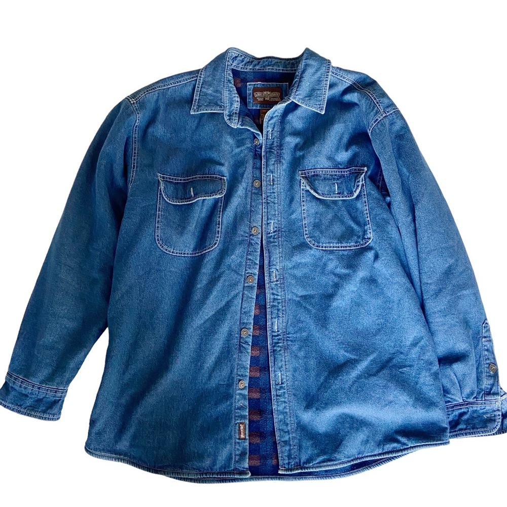 Levi’s fleece lined denim jacket, 100% cotton shell, unisex, size xl